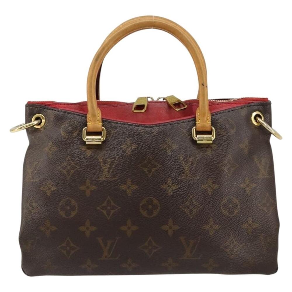 Louis Vuitton Monogram Palas BB Handbag Brown
